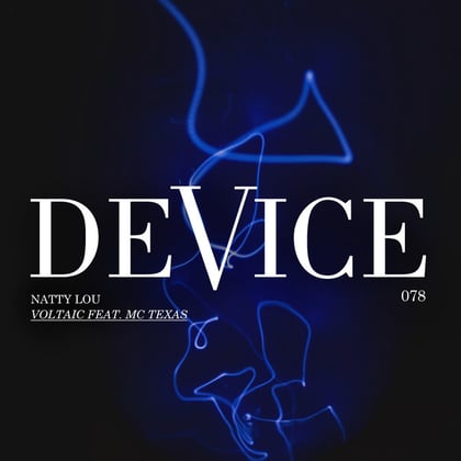 Voltaic album by Natty Lou - Drum and Bass Cover Art