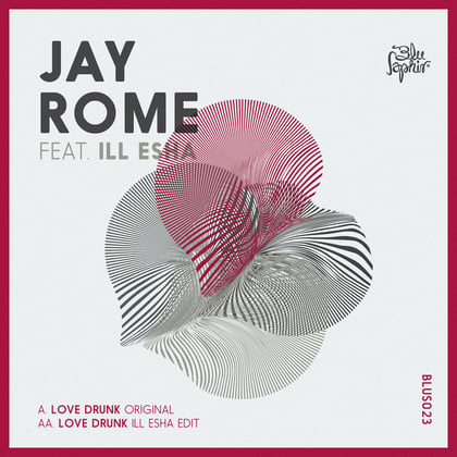 Love Drunk album by Jay Rome - Drum and Bass Cover Art