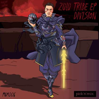 Zulu Tribe album by Division (DNB) - Drum and Bass Cover Art