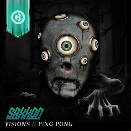 Visions album by Saxxon - Drum and Bass Cover Art