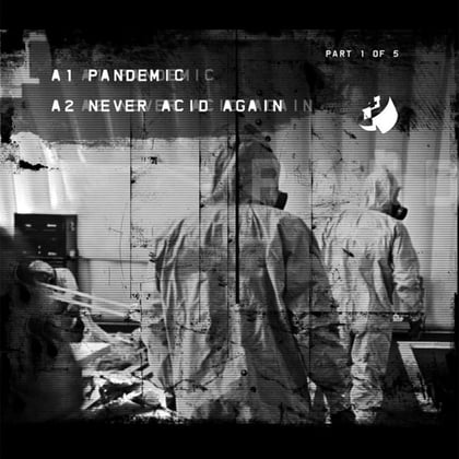 Pandemic / Never Acid Again album by Cause4Concern - Drum and Bass Cover Art