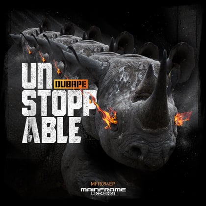Unstoppable album by DubApe - Drum and Bass Cover Art