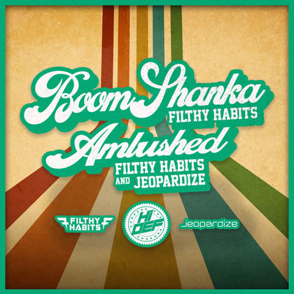 Boom Shanka album by Jayline & Filthy Habits - Drum and Bass Cover Art