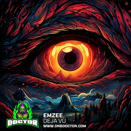Deja Vu album by EmZee - Drum and Bass Cover Art