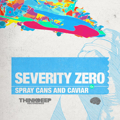 Spray Cans & Caviar album by Severity Zero - Drum and Bass Cover Art