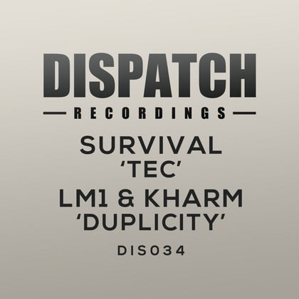 Tec / Duplicity album by Survival, LM1 & Kharm - Drum and Bass Cover Art