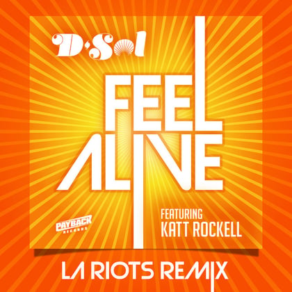 Feel Alive (feat. Katt Rockell) [LA Riots Remix] album by LA Riots & Equinox - Drum and Bass Cover Art
