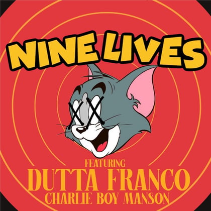 9 Lives album by Dutta & Decoder - Drum and Bass Cover Art