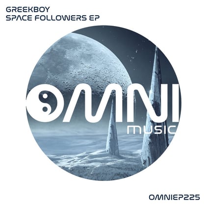 Space Followers EP album by Greekboy - Drum and Bass Cover Art