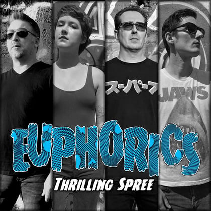Thrilling Spree album by Euphorics - Drum and Bass Cover Art