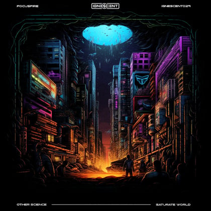 Other Science / Saturate World album by Focusfire - Drum and Bass Cover Art