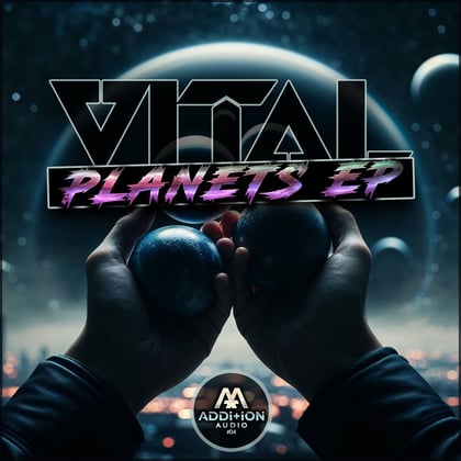 Planets EP album by Vital - Drum and Bass Cover Art