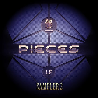 Pieces Sampler Part 2 album by Total Science - Drum and Bass Cover Art