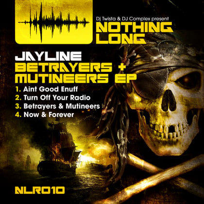 Betrayers & Mutineers ep album by Jayline - Drum and Bass Cover Art