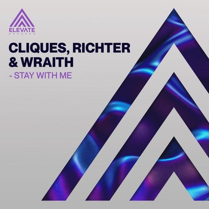 Stay With Me album by CLIQUES. - Drum and Bass Cover Art
