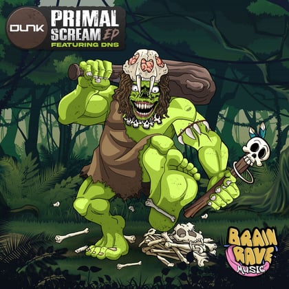 Primal Scream album by Dunk & Dj Dns - Drum and Bass Cover Art