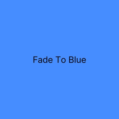 Fade To Blue (Extended Mix) album by Muffler - Drum and Bass Cover Art