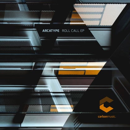 Roll Call EP album by Arcatype - Drum and Bass Cover Art