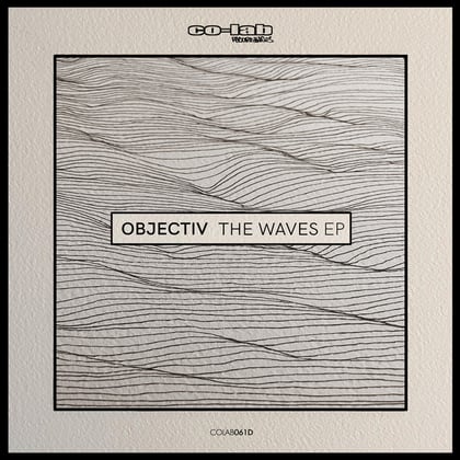 The Waves EP album by Agro & Objectiv - Drum and Bass Cover Art
