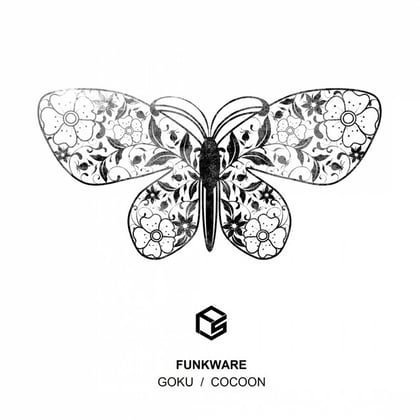 Goku, Cocoon album by Funkware - Drum and Bass Cover Art