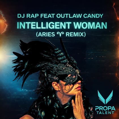 Intelligent Woman (Aries Remix) album by DJ Rap, Aries & Outlaw Candy - Drum and Bass Cover Art
