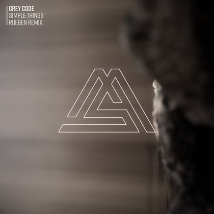 Simple Things (Rueben Remix) album by Grey Code & Rueben - Drum and Bass Cover Art