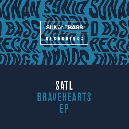 Bravehearts album by Satl - Drum and Bass Cover Art