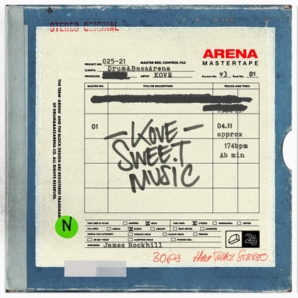 Sweet Music album by Kove - Drum and Bass Cover Art