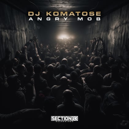 Angry Mob album by DJ Komatose - Drum and Bass Cover Art