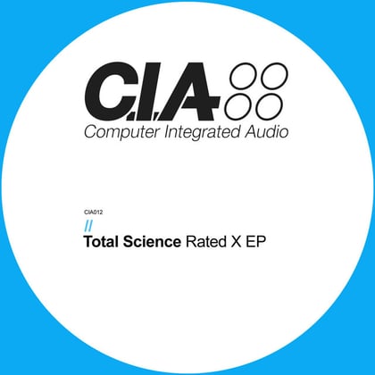 Rated X EP album by Total Science - Drum and Bass Cover Art