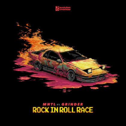 Rock In Roll Race album by Grinder - Drum and Bass Cover Art