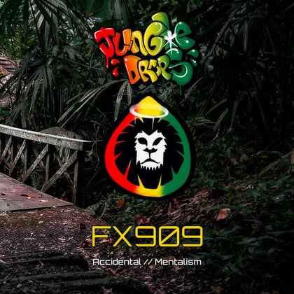 Jungle Drops 21 album by MSDOS & FX909 - Drum and Bass Cover Art