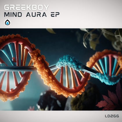 Mind Aura album by Greekboy - Drum and Bass Cover Art
