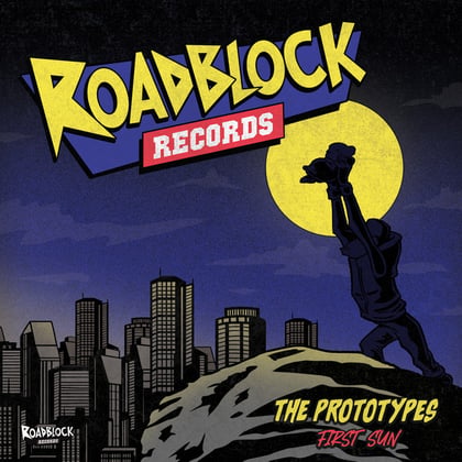 First Sun album by The Prototypes - Drum and Bass Cover Art