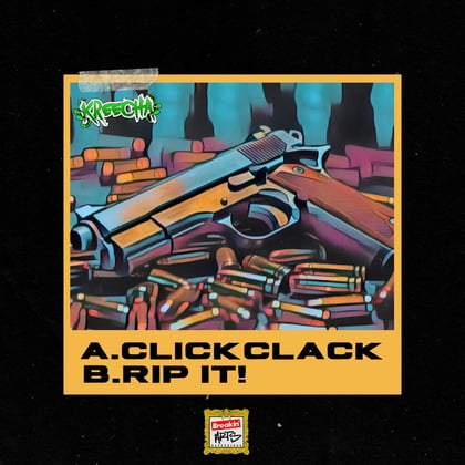 Click Clack album by Kreecha - Drum and Bass Cover Art