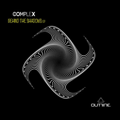 Behind The Shadows EP album by Complex - Drum and Bass Cover Art
