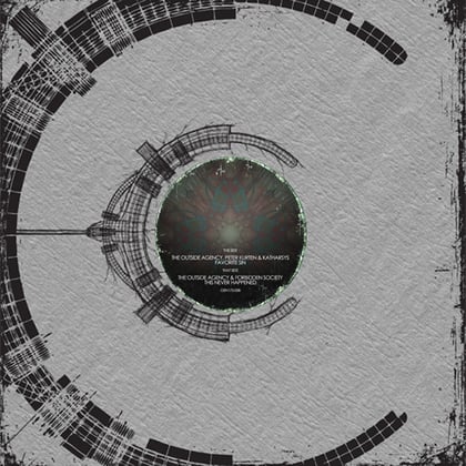 Favorite Sin / This Never Happened album by The Outside Agency - Drum and Bass Cover Art
