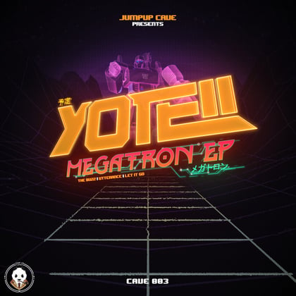 Megatron album by Yoteii - Drum and Bass Cover Art