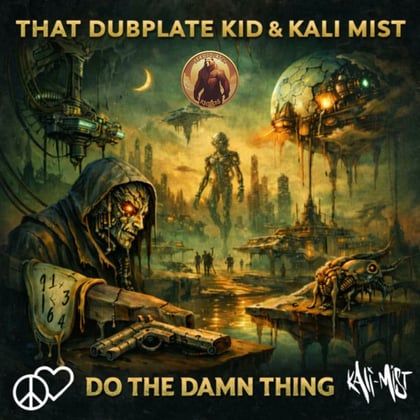 Do the Dame Thing album by Kali Mist & That Dubplate Kid - Drum and Bass Cover Art