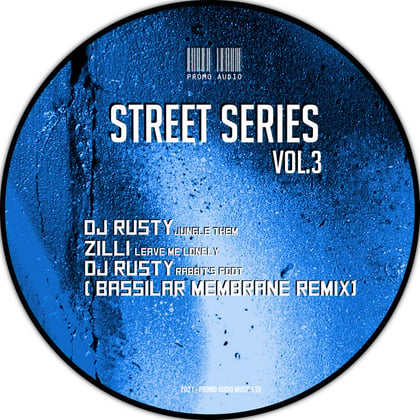 Street Series VOL.3 album by DJ Rusty - Drum and Bass Cover Art