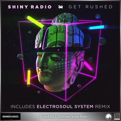 Get Rushed album by Shiny Radio & Electrosoul System - Drum and Bass Cover Art