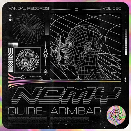 Quire / Armbar album by Nemy - Drum and Bass Cover Art