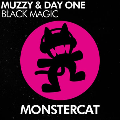 Black Magic album by Delta Heavy, MUZZ & Day One - Drum and Bass Cover Art