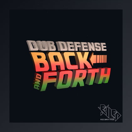 Back And Forth album by Dub Defense - Drum and Bass Cover Art