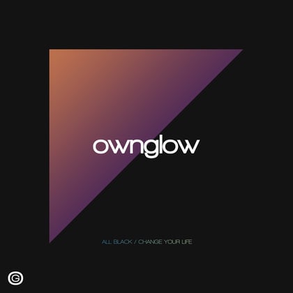 All Black / Change Your Life album by Ownglow - Drum and Bass Cover Art