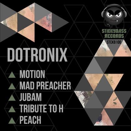 Motion EP album by Dotronix - Drum and Bass Cover Art