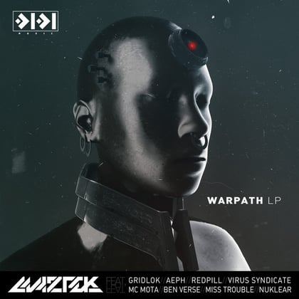 Warpath album by Maztek - Drum and Bass Cover Art