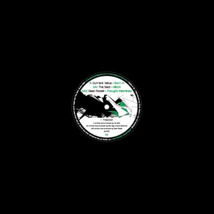 Burn In / Glitch / Thought Machines album by Current Value, The Sect & Dean Rodell - Drum and Bass Cover Art