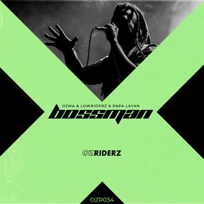 Bossman album by Ozma, Lowriderz & Papa Layan - Drum and Bass Cover Art