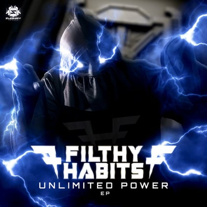 Unlimited Power album by Jayline & Filthy Habits - Drum and Bass Cover Art